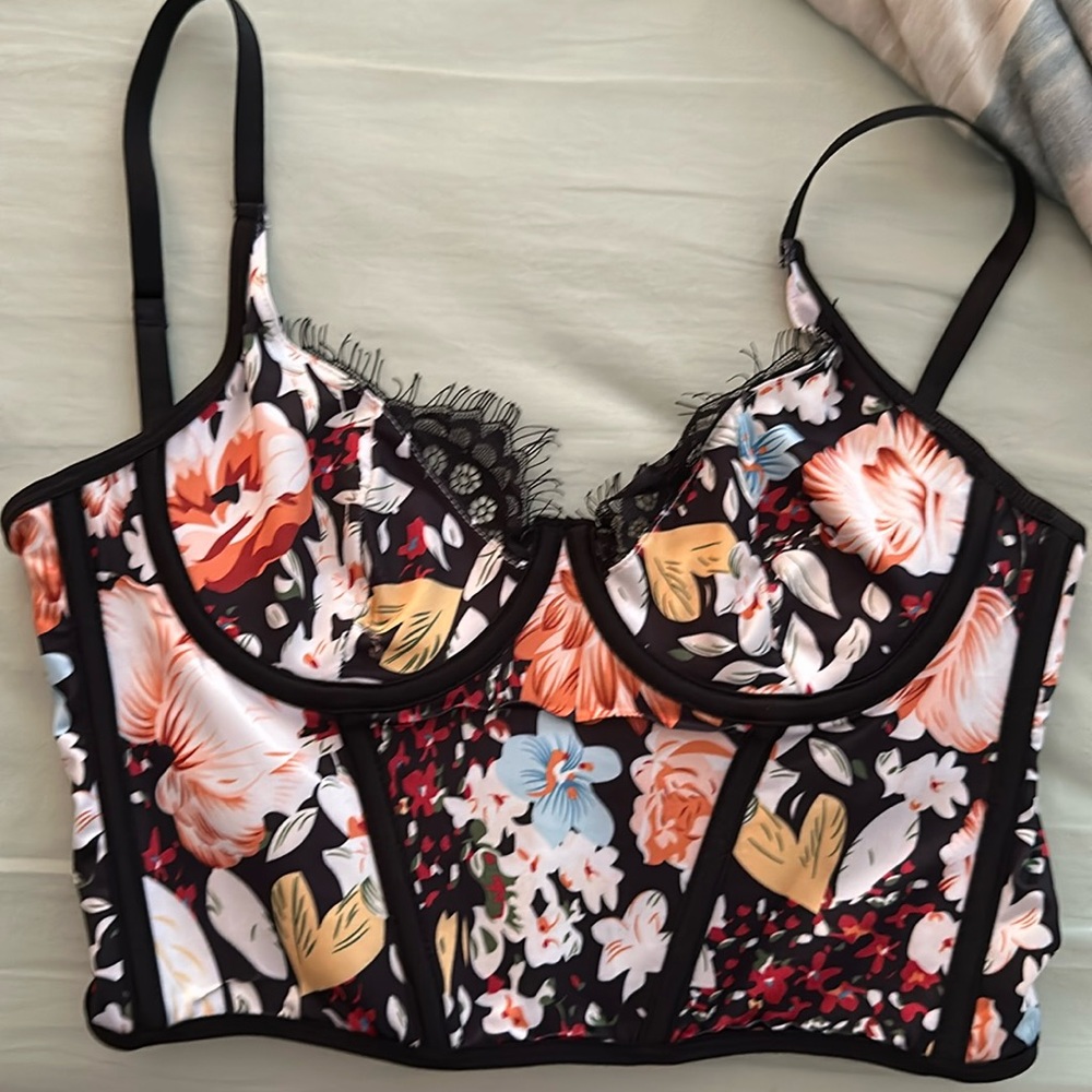 Shein Bustier Top